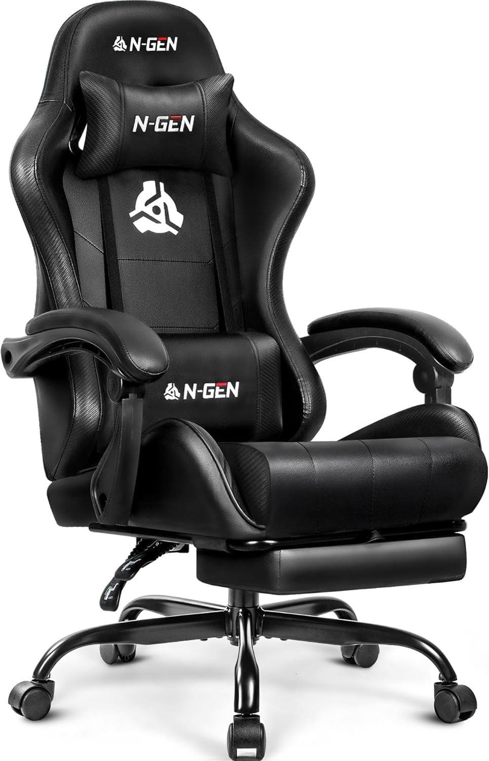 Gaming Chair with Footrest Lum - Ergonomic Office Chair 评论和价格